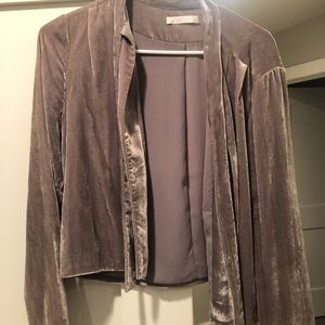 Velvet jacket